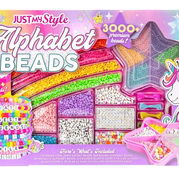Other - DIY Jewelry Art And Craft Alphabet Beads Kit (3060 pieces) age 6 and up